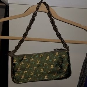 J.Crew Duck Evening Bag with Chain Strap